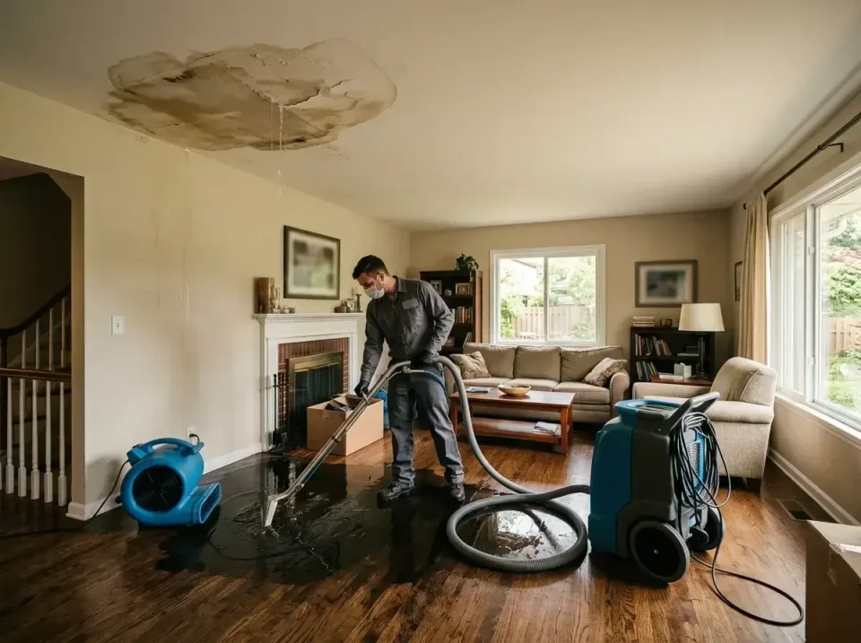 attic-pipe-burst-ceiling-drip-008 — frequently asked questions, Water Damage Restoration & Carpet Care in Aliceville, AL